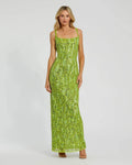 Embellished Scoop Neck Gown